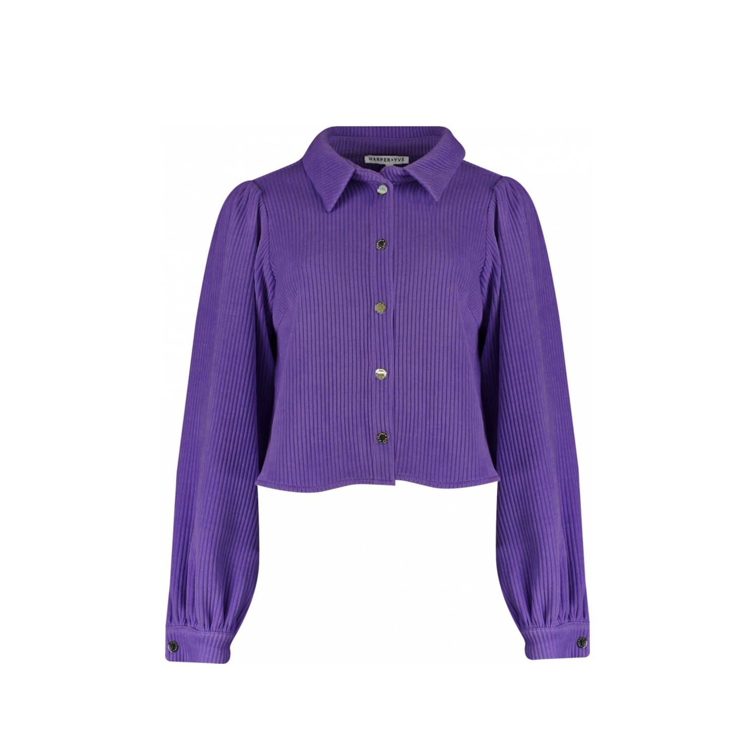 HARPER & YVE blouse HOLLY-LS paars