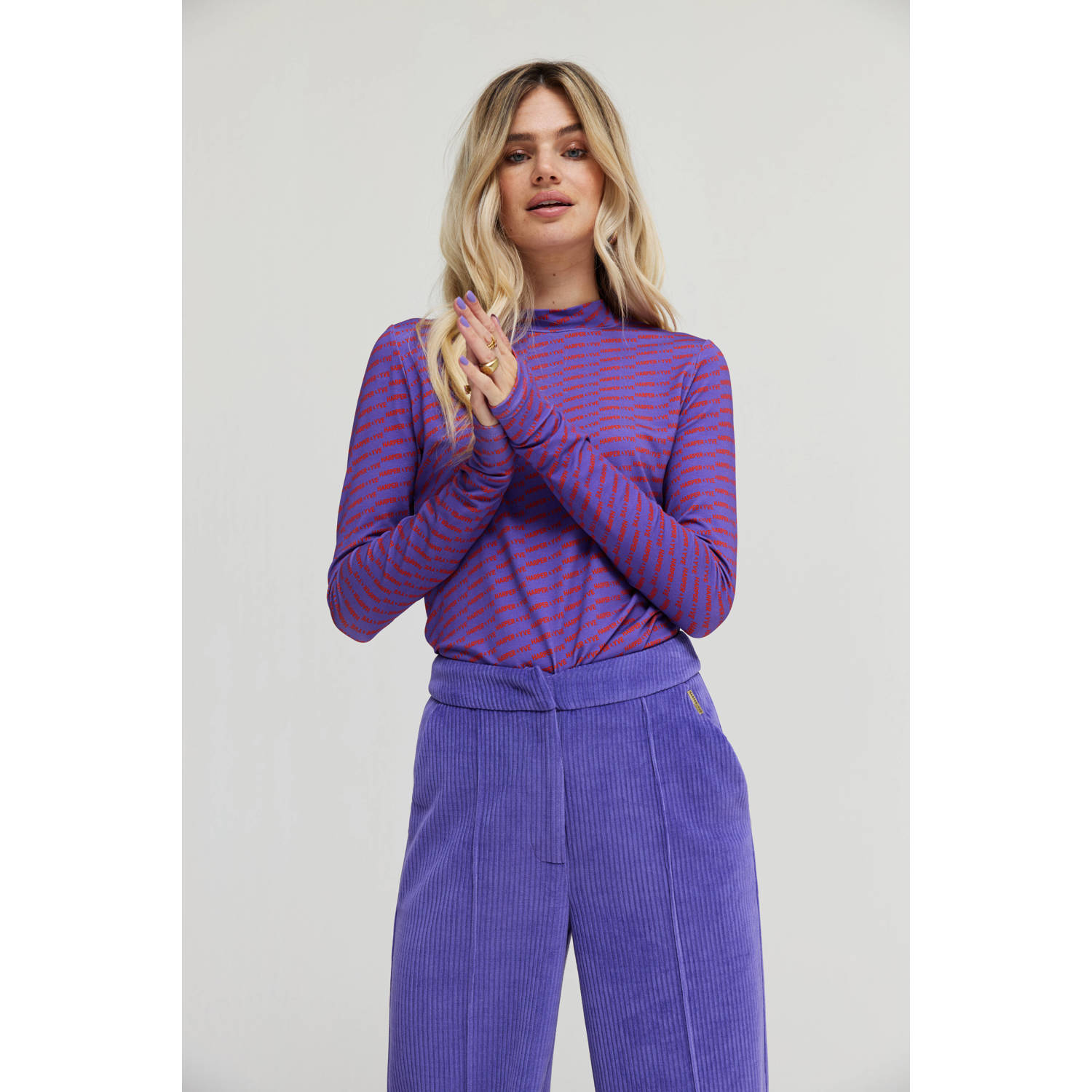 HARPER & YVE Dames Tops & T-shirts Jane-ls Paars
