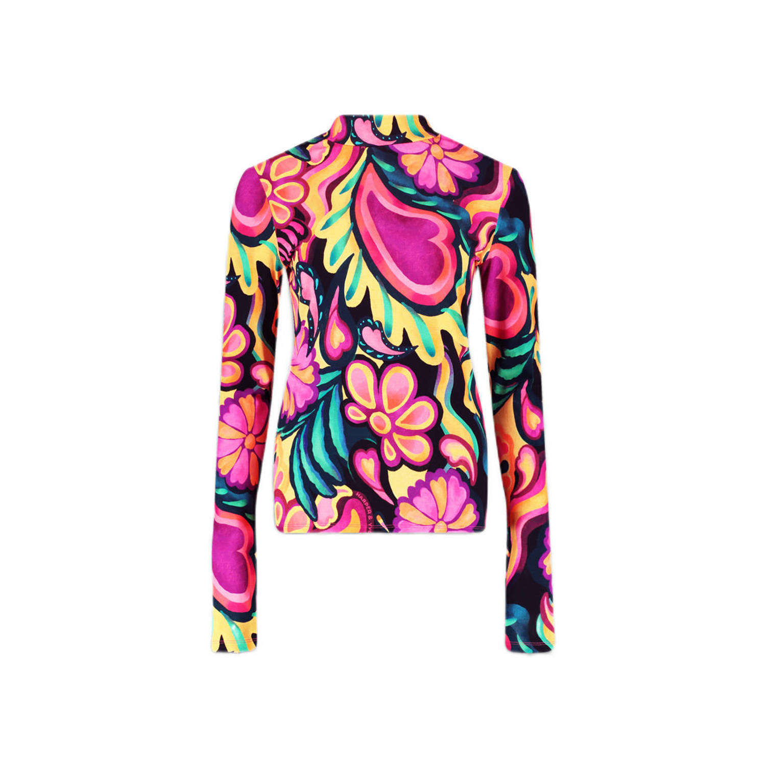 Harper & Yve Lange Mouw Top Jane-Ls Multicolor Dames