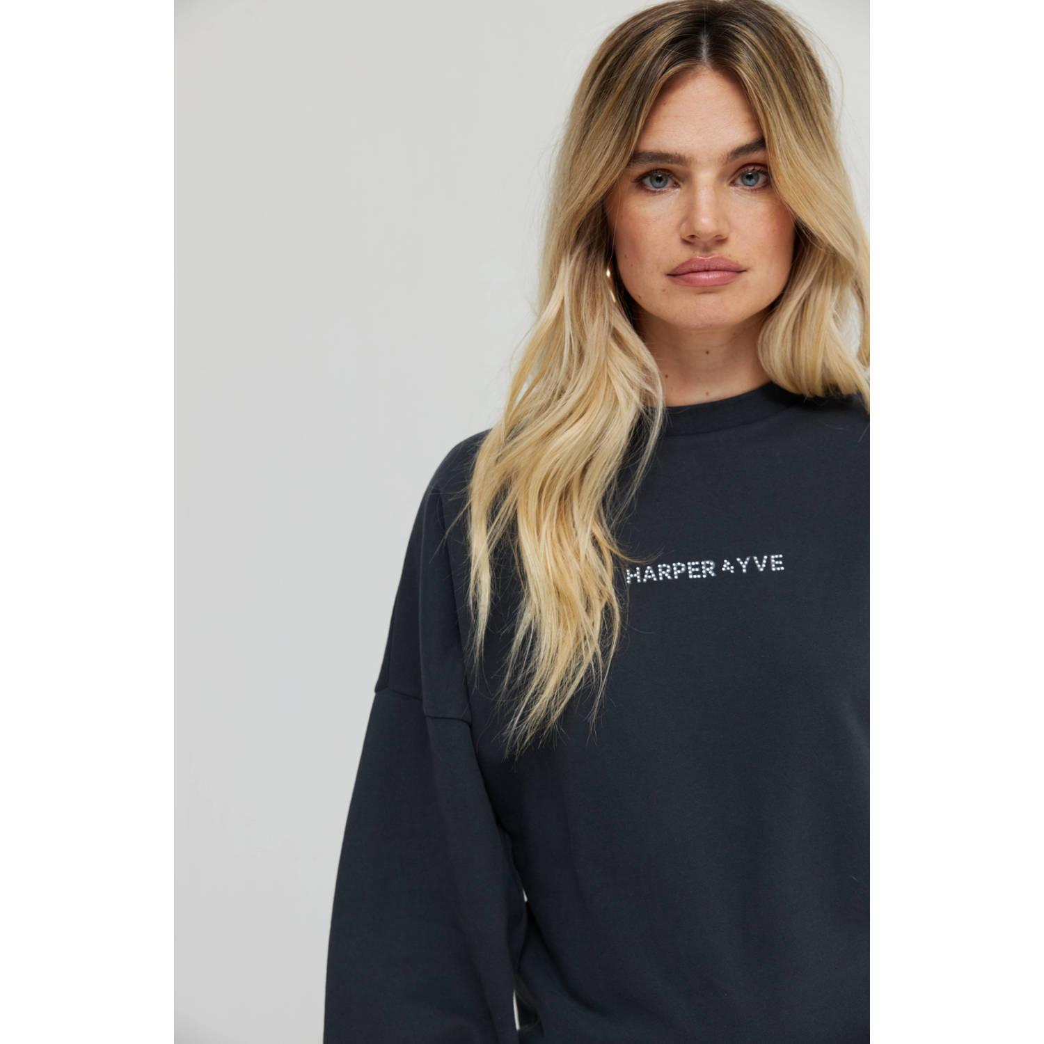 HARPER & YVE sweater grijs