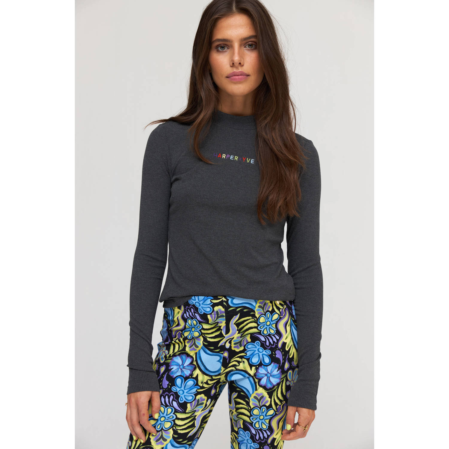 HARPER & YVE Dames Tops & T-shirts Jane-ls Antraciet