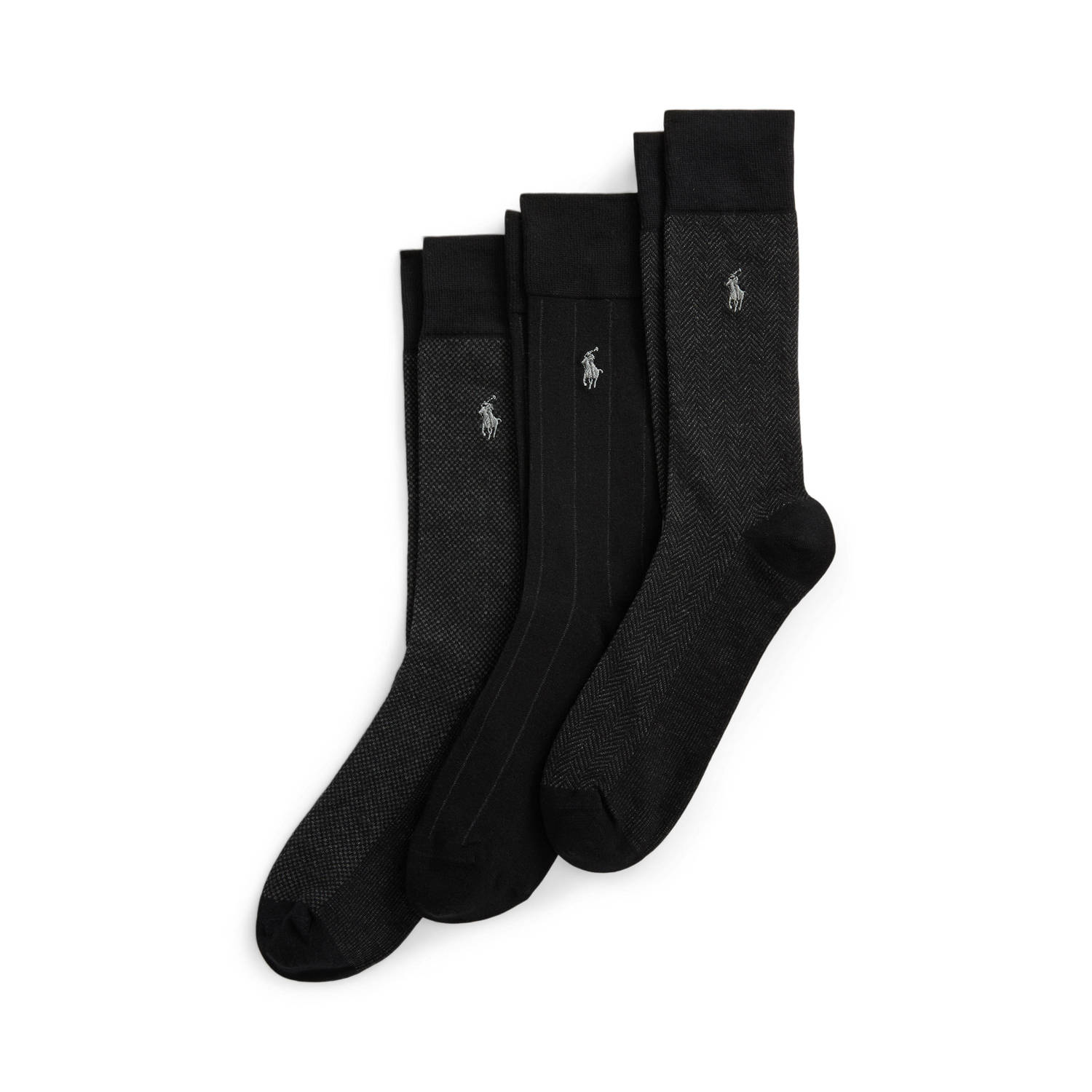 Ralph Lauren sokken set van 3 zwart