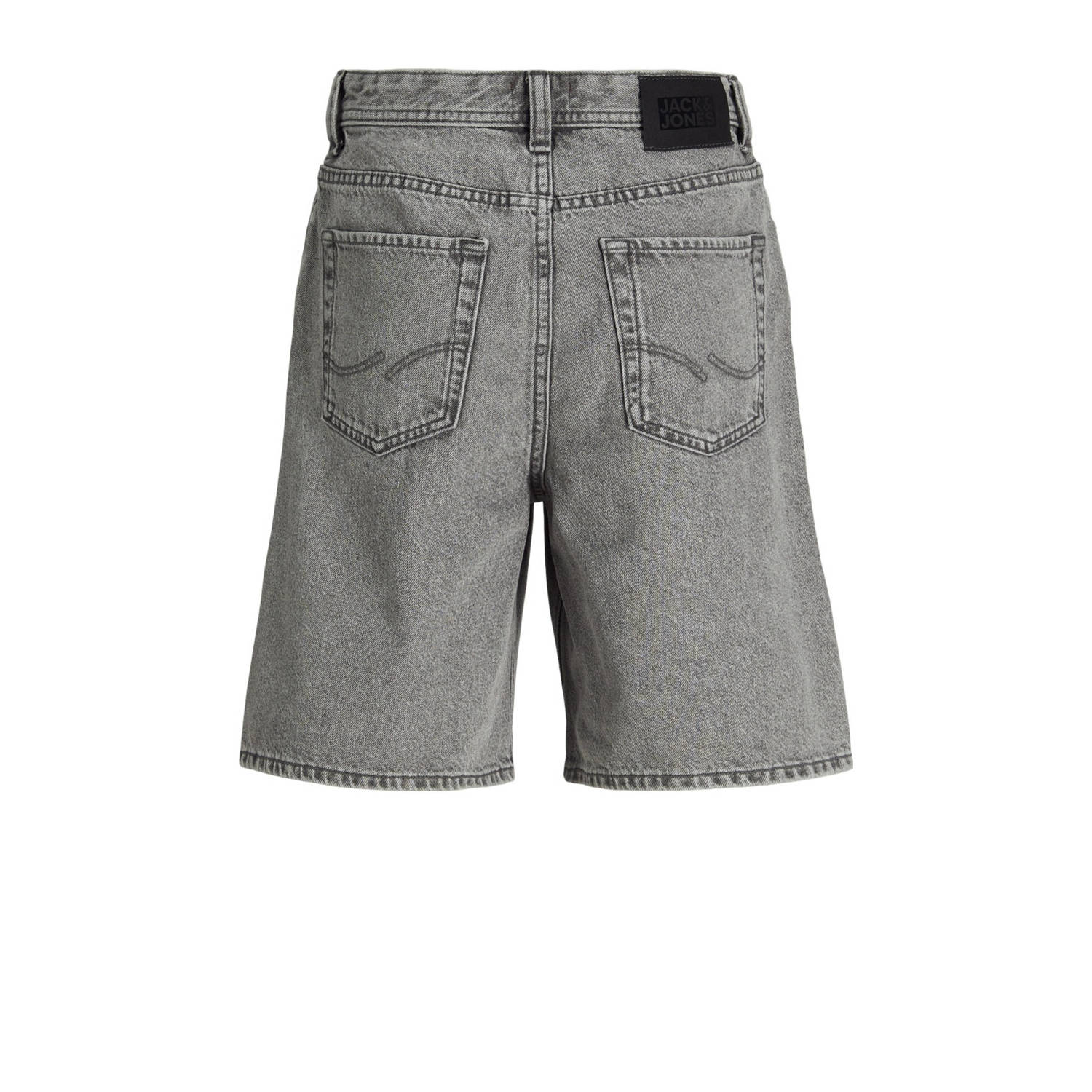 JACK & JONES JUNIOR denim short JJITONY JJORG grey denim