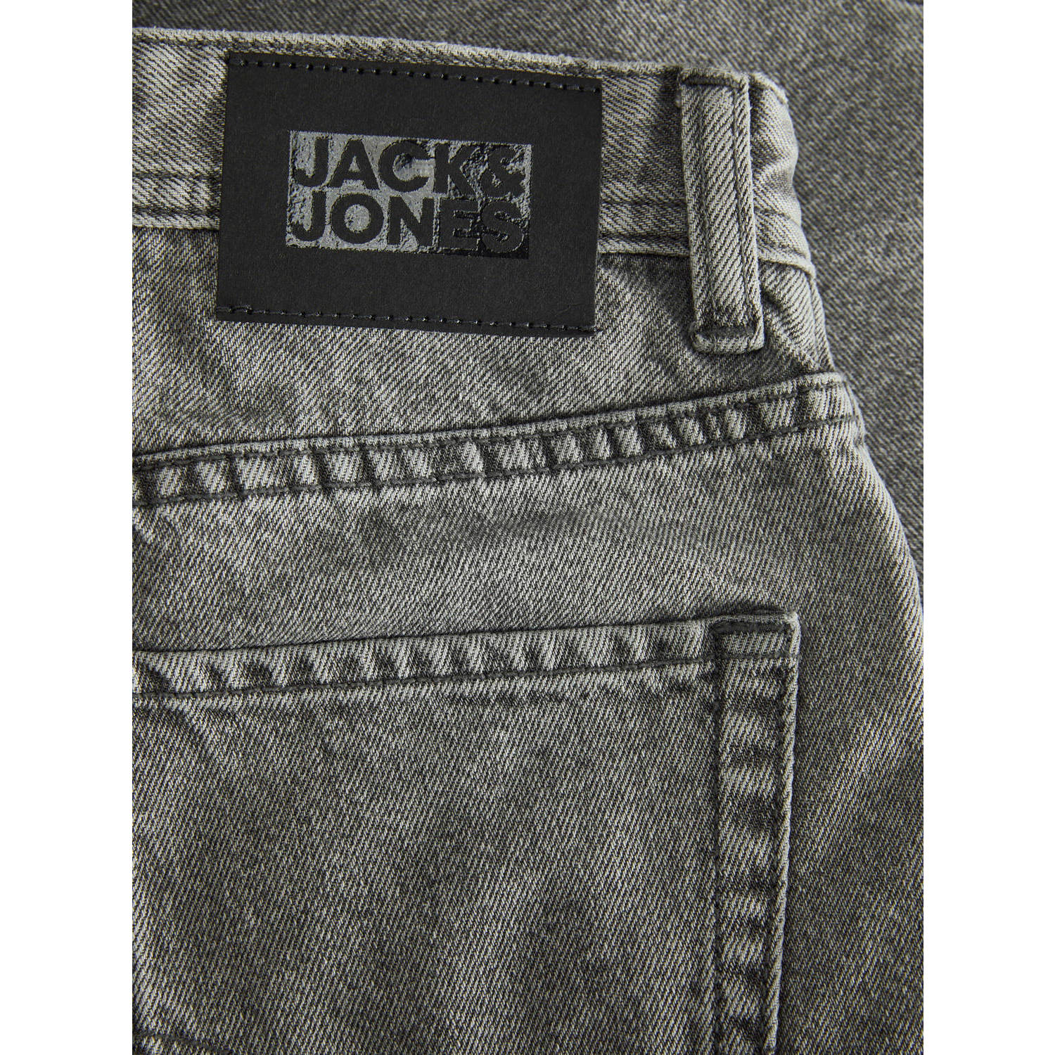 JACK & JONES JUNIOR denim short JJITONY JJORG grey denim