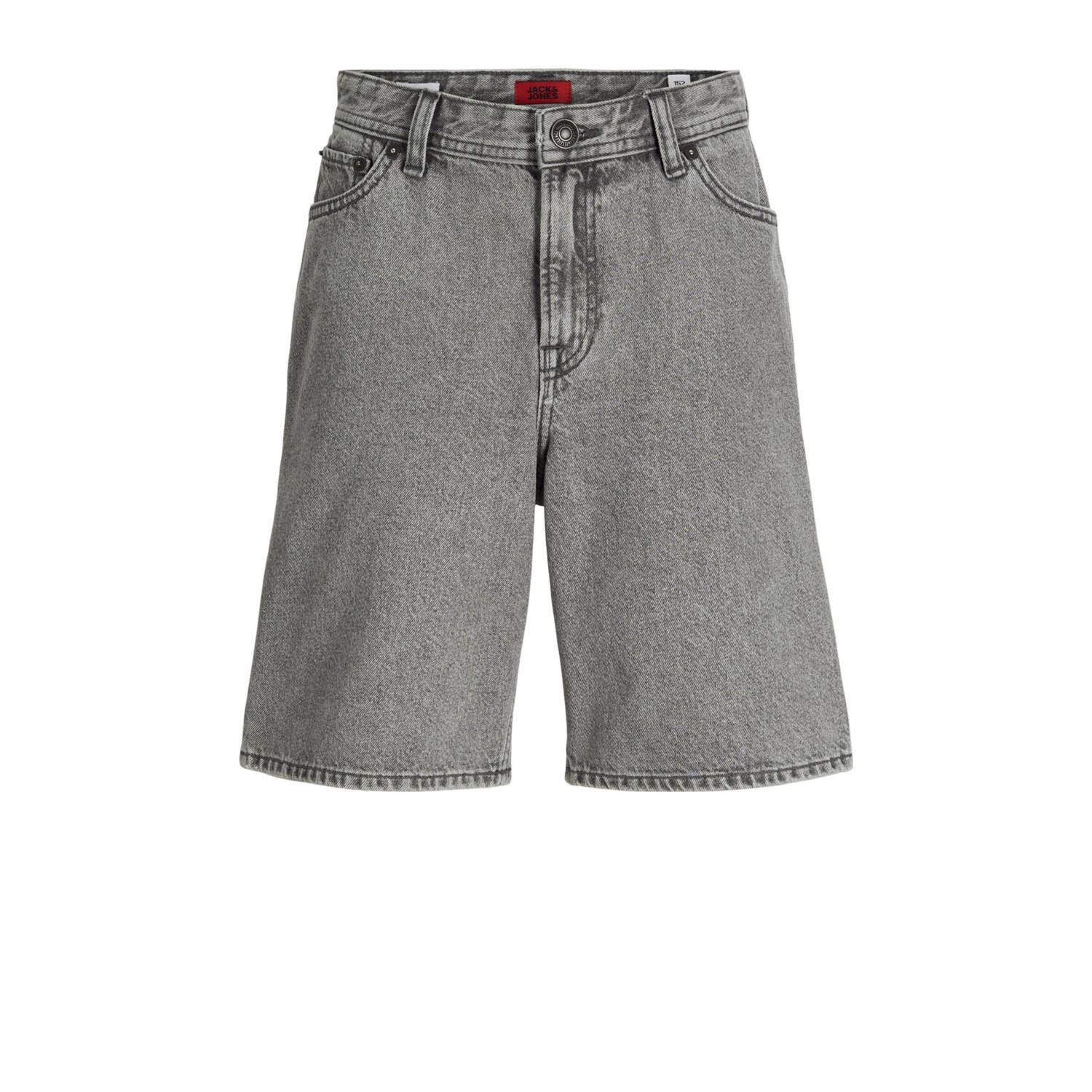 Jack & jones JUNIOR denim short JJITONY JJORG grey denim Korte broek Grijs 140