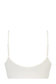 thumbnail: Hunkemöller voorgevormde bralette met ribstructuur Dianne wit