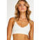 Hunkemöller voorgevormde bralette met ribstructuur Dianne wit