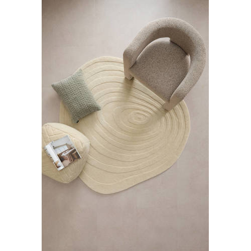 Studio LIVIT vloerkleed wol Loreto (Ø160 cm) afbeelding