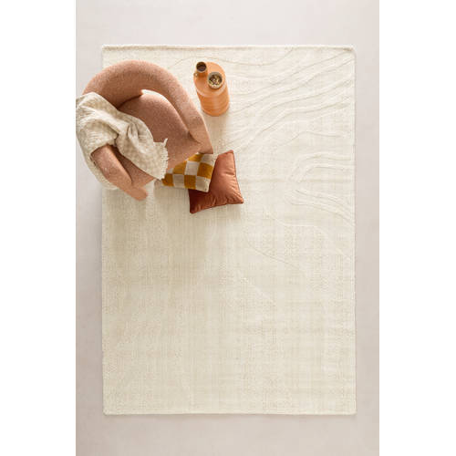 NOUS Living vloerkleed wol Melibee-lll (290x200 cm) afbeelding