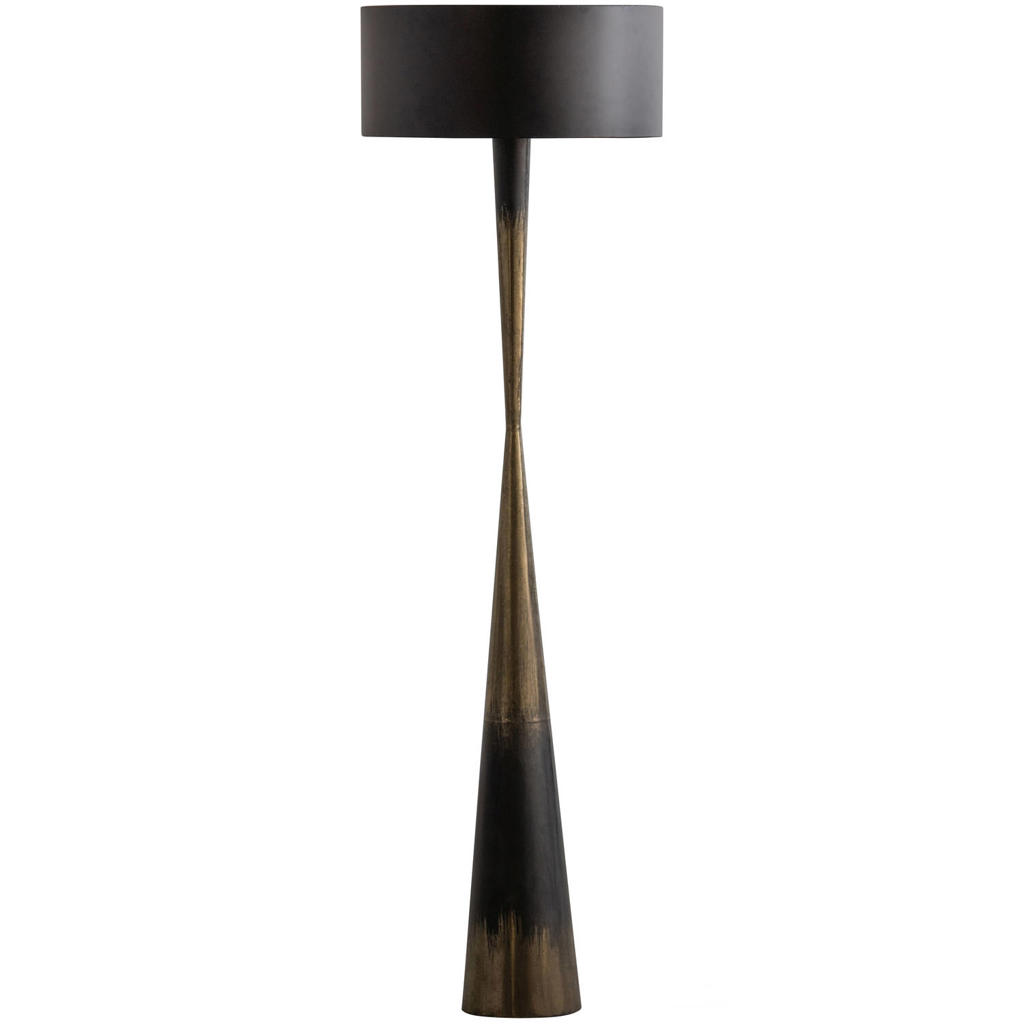 WOOOD vloerlamp Blackout Too - Zwart (151xø45 cm)