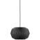WOOOD WOOOD Globe Hanglamp - Papier - Naturel/Zwart - 25x44x44