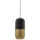 WOOOD WOOOD Tirsa Hanglamp - Metaal - Zwart/Brass - 46x20x20