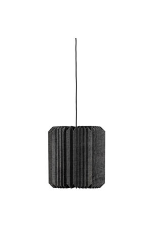 Hanglamp Bones - Papier - Naturel/Zwart - 40x44x44