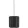 WOOOD Hanglamp Bones - Papier - Naturel/Zwart - 40x44x44