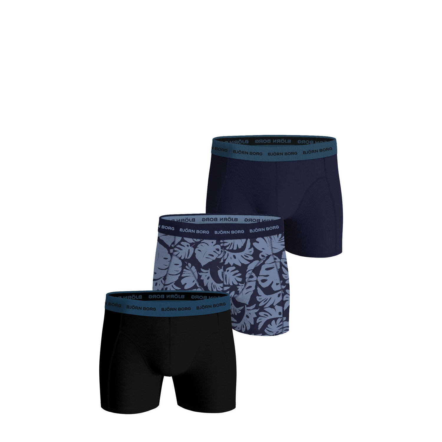 Bjorn Borg Björn Borg Cotton Stretch Boxershorts Heren (3-pack)