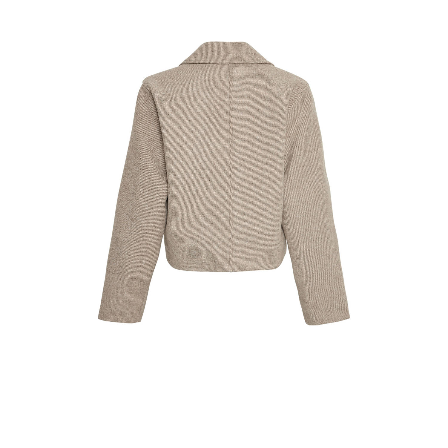 MSCH Copenhagen cropped blazer MSCHBoone beige