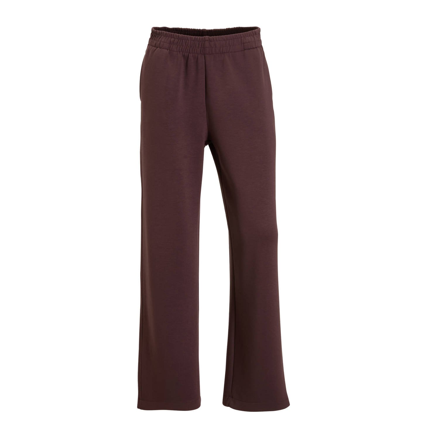 Moss copenhagen Paarse Wijde Pijp Broek Chic Stijl Purple Dames