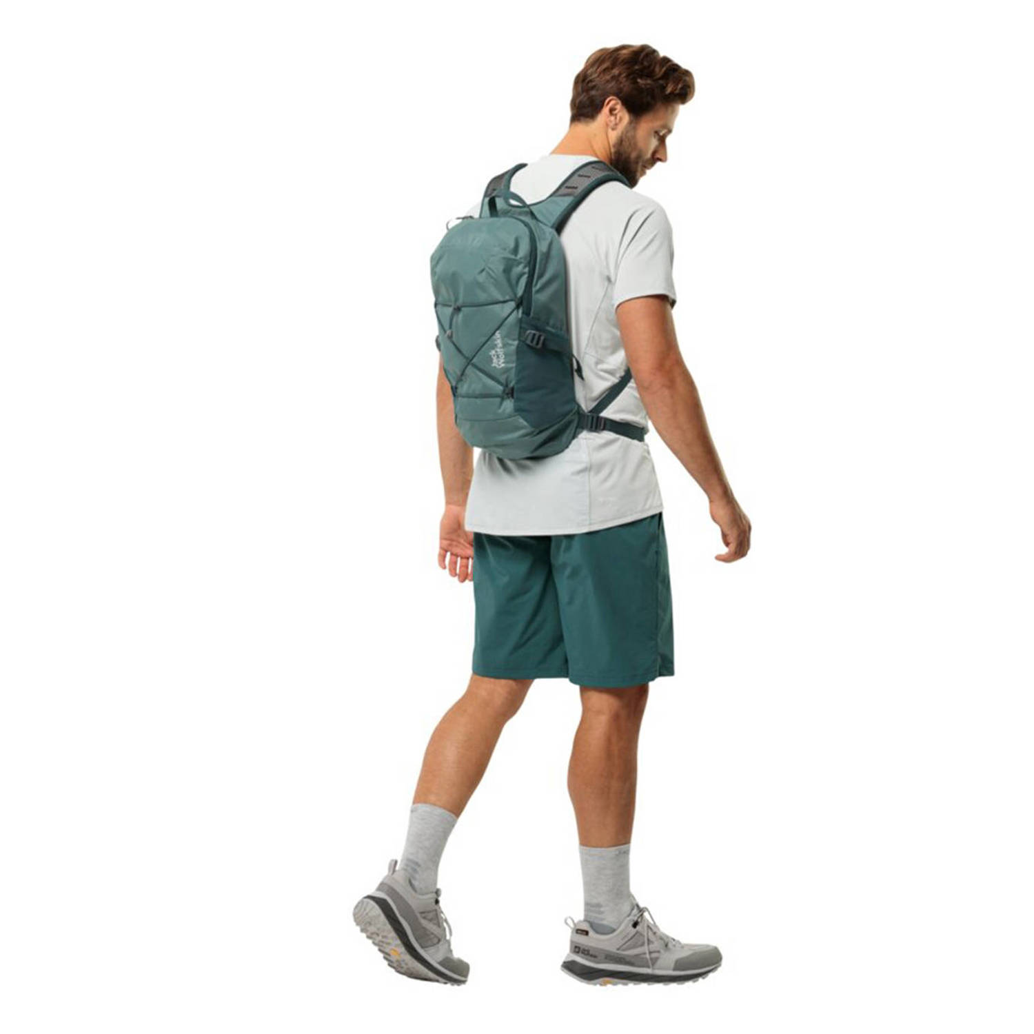 Jack Wolfskin backpack Cyrox Shape 16L groenblauw