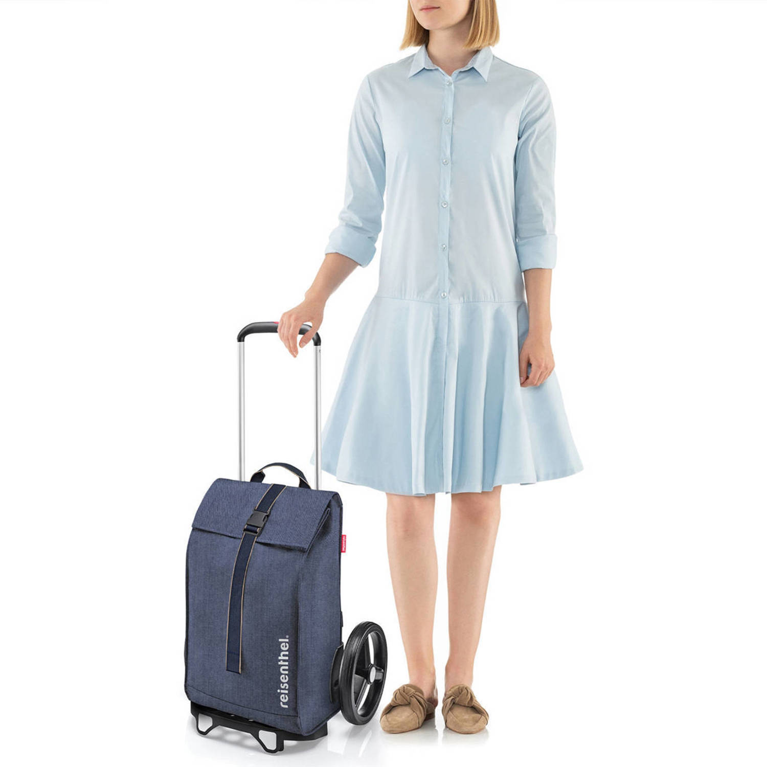 Reisenthel boodschappentrolley blauw