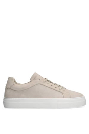 suède sneakers beige