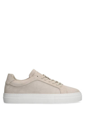 suède sneakers beige