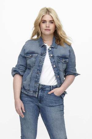 spijkerjasje medium blue denim