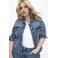 ONLY CARMAKOMA spijkerjasje medium blue denim