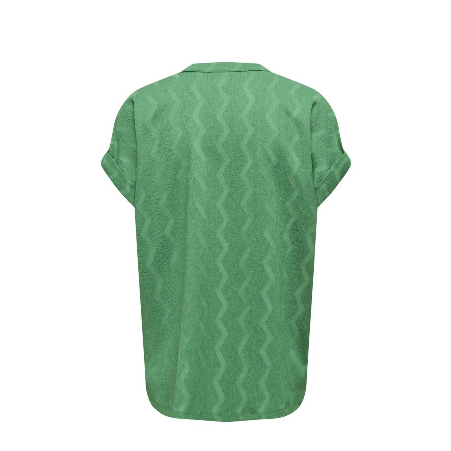 ONLY MATERNITY zwangerschapsblousetop OLMDIA frisgroen