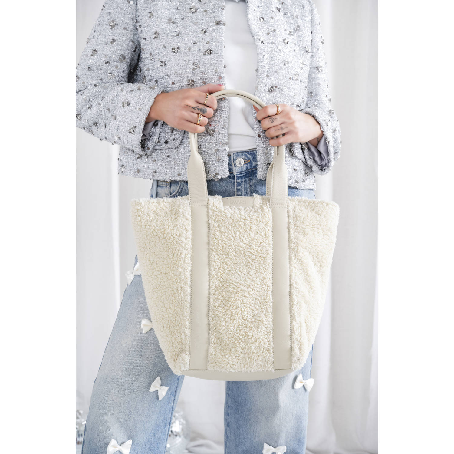 DWRS teddy shopper Monica beige