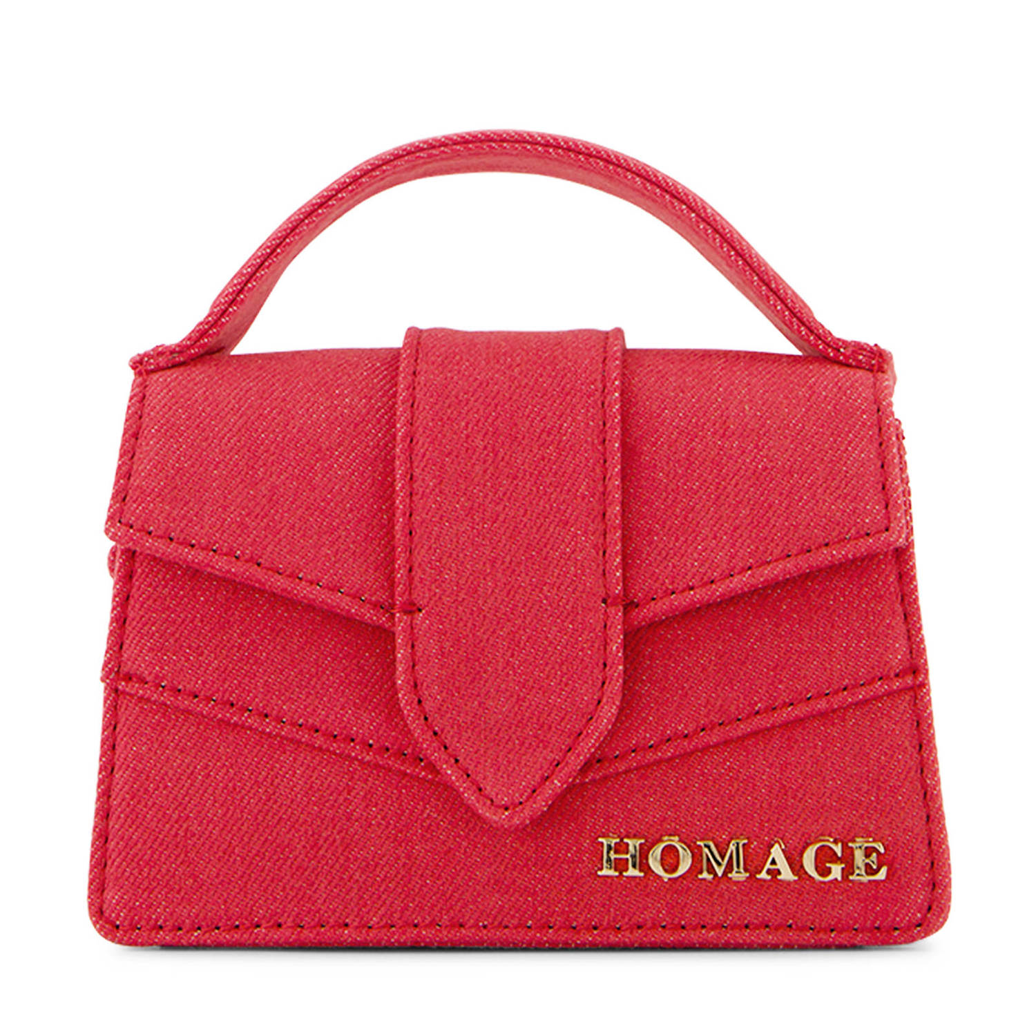 Homage to Denim crossbody tas Gigi Mini roze