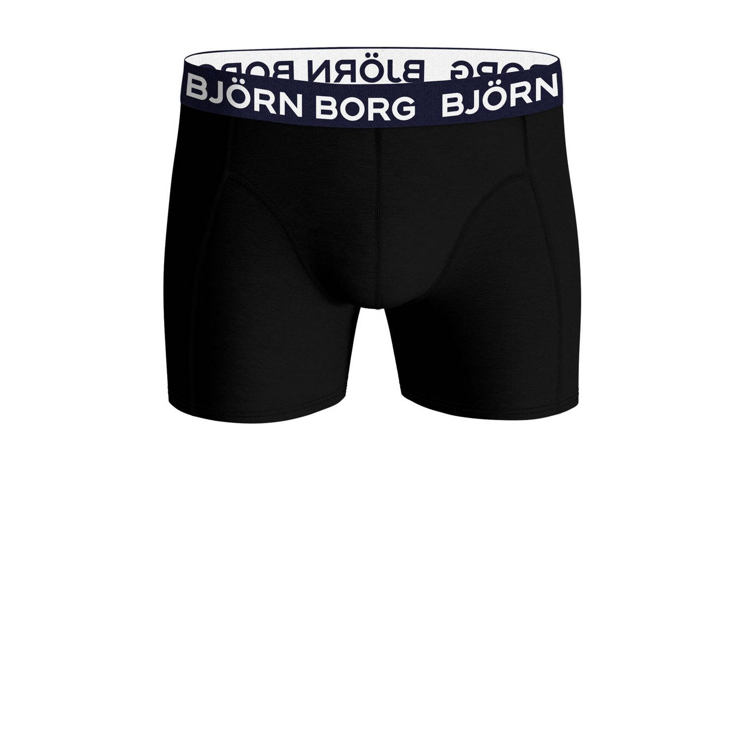 Björn Borg boxershort Core set van 5 groen blauw zwart