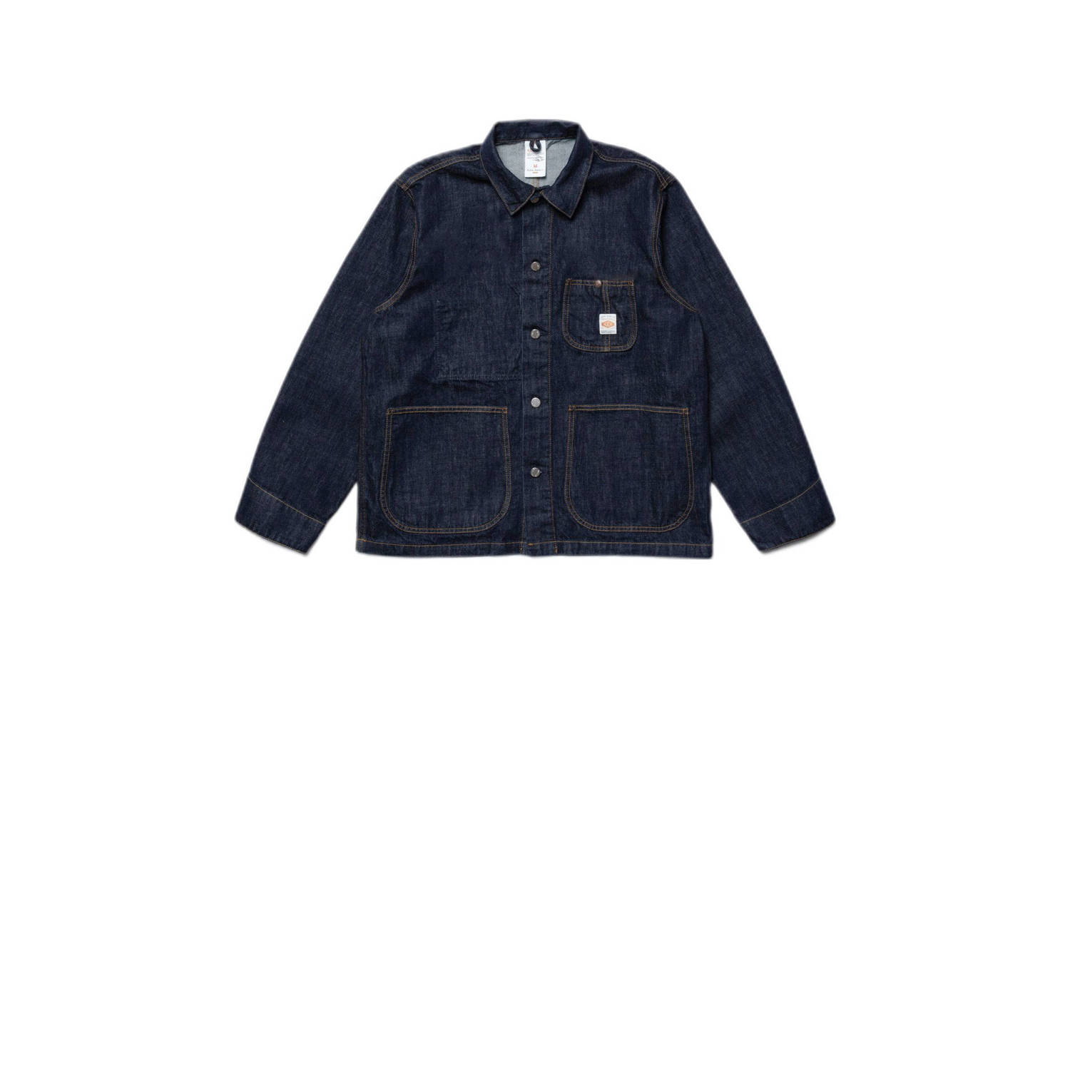 Nudie Jeans spijkerjas Howie Chore one wash blue