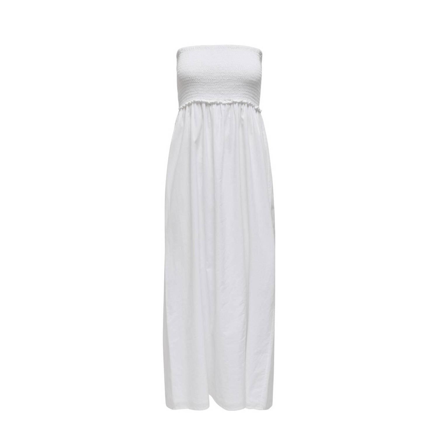 Only Claudia Maxi Jurk White Dames