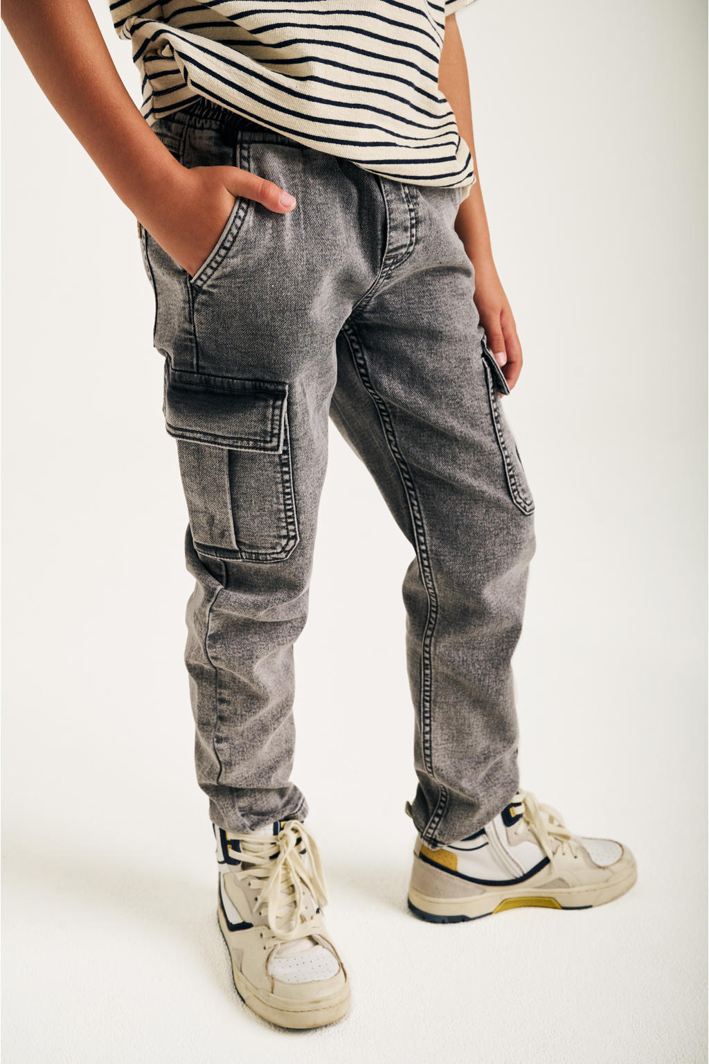 YOUTHUP Heren Denim Tuinbroek Relaxed Fit Casual Blauwe Overalls