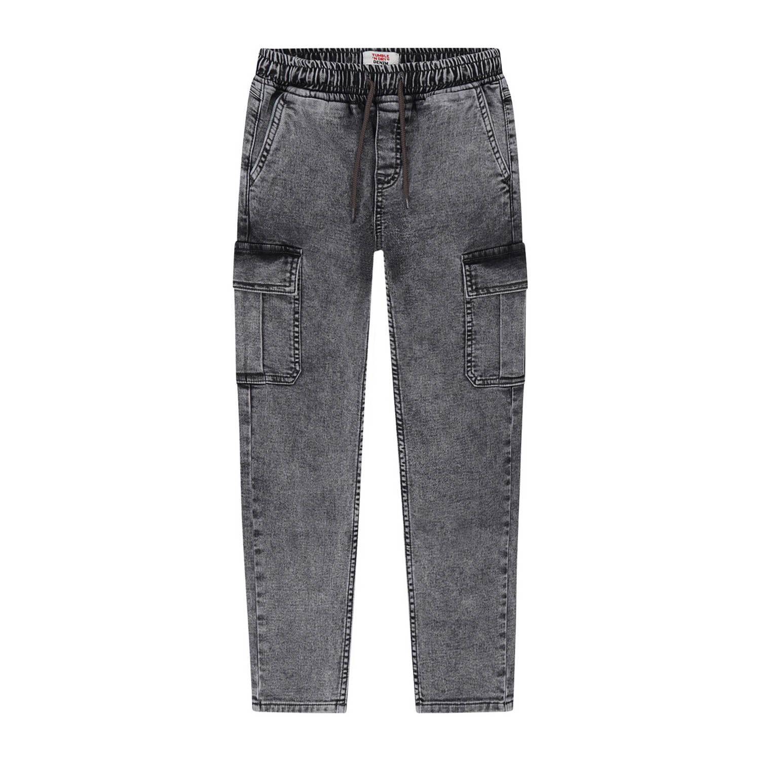 Tumble 'n Dry regular fit jeans Jaro denim grey stonewash Grijs Jongens Katoen 116