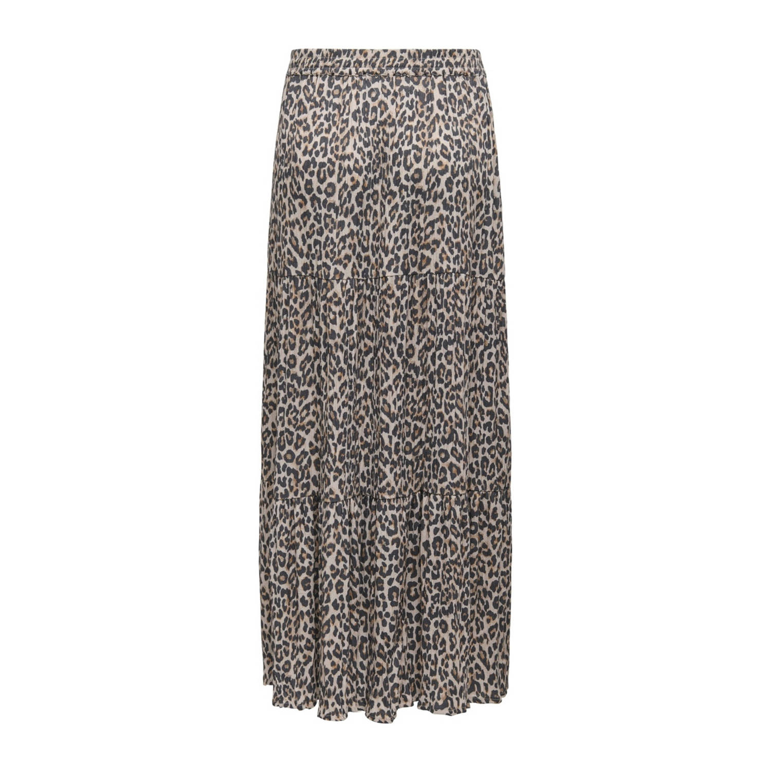 ONLY rok ONLCIKKA met panterprint bruin lichtbruin