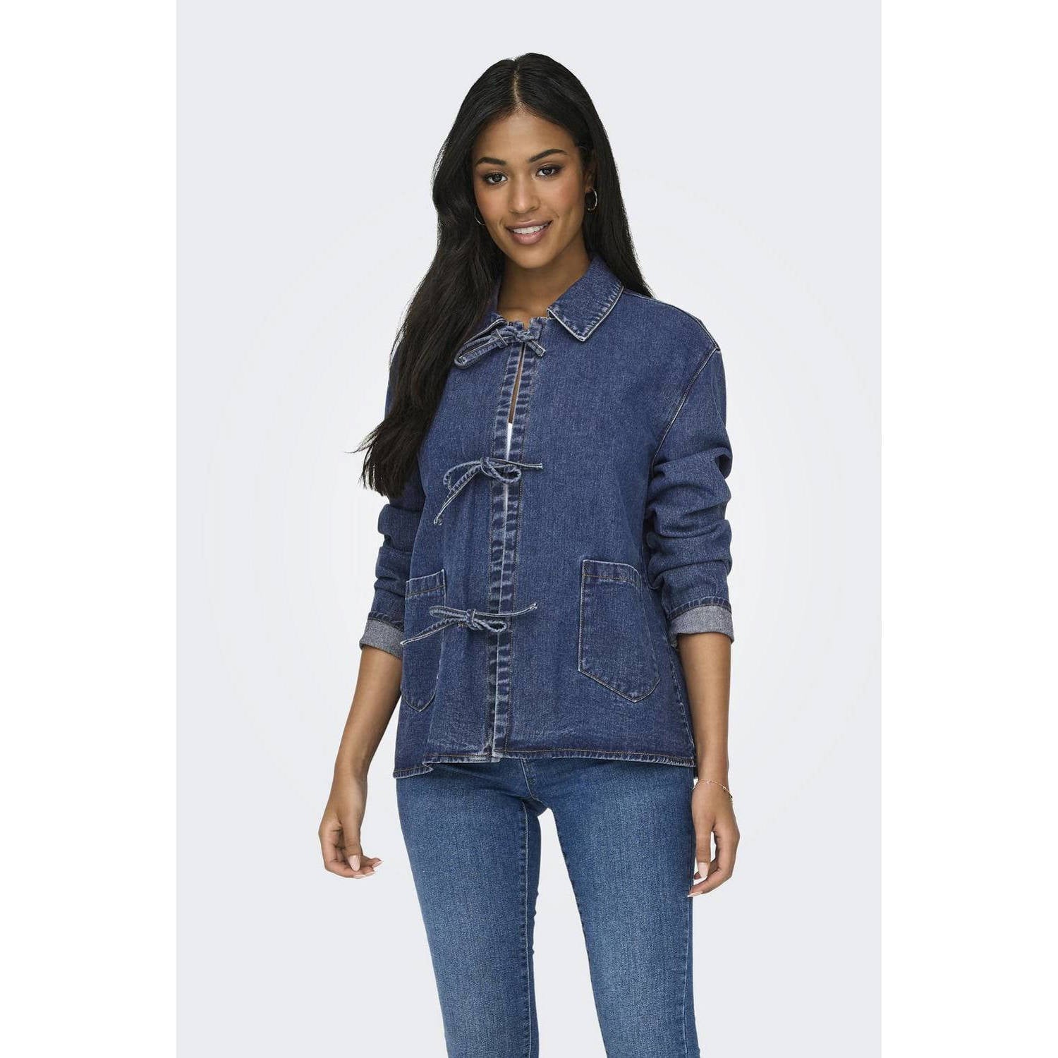 ONLY jasje ONLTHILLE medium blue denim