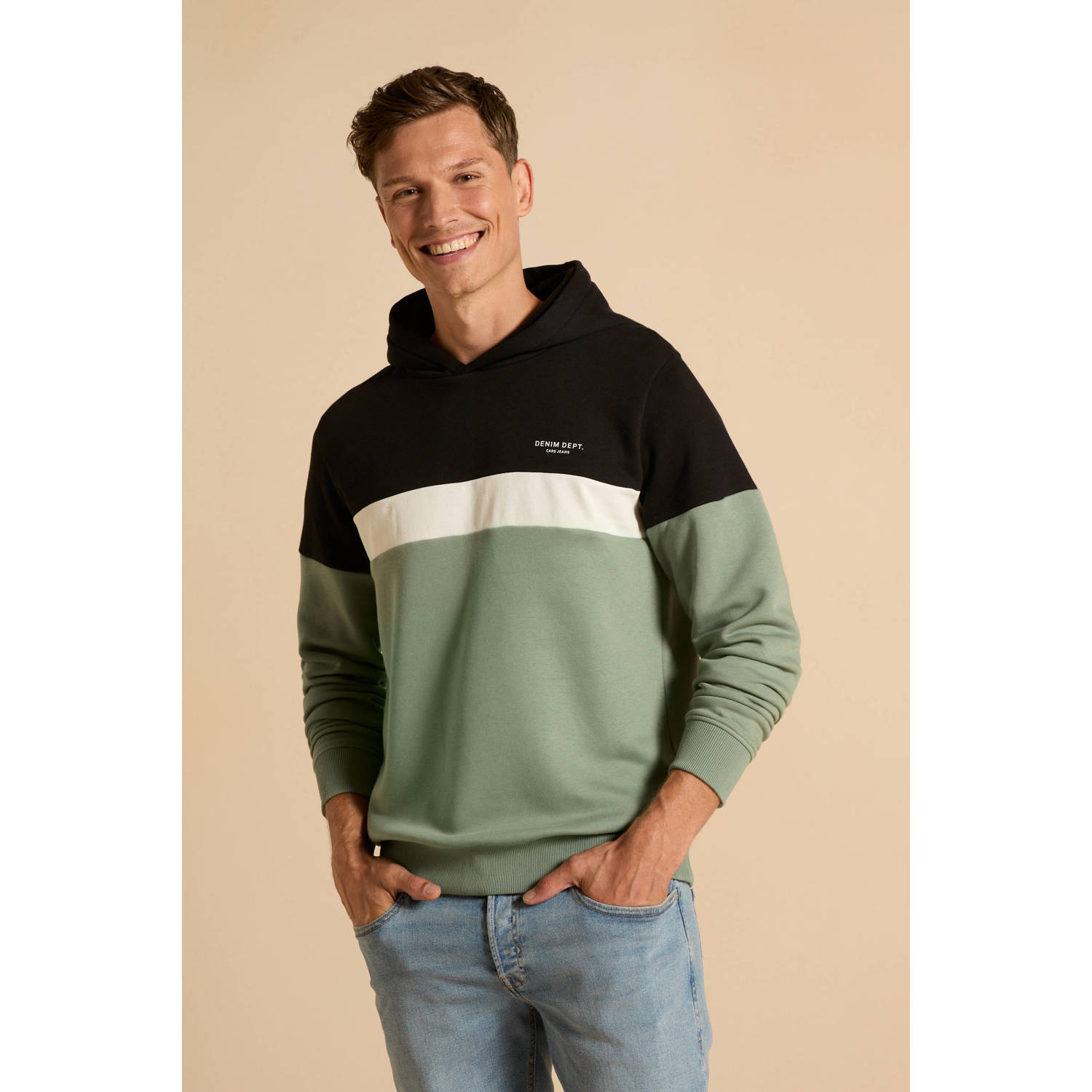 Cars hoodie groen