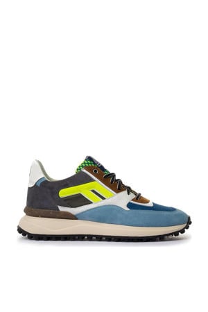 Noppi 29.03 suède sneakers lichtblauw