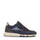 Floris van Bommel suède sneakers donkerblauw