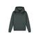Malelions hoodie Striped Signature met printopdruk grijsgroen
