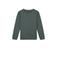 Malelions sweater Striped Signature met backprint grijsgroen