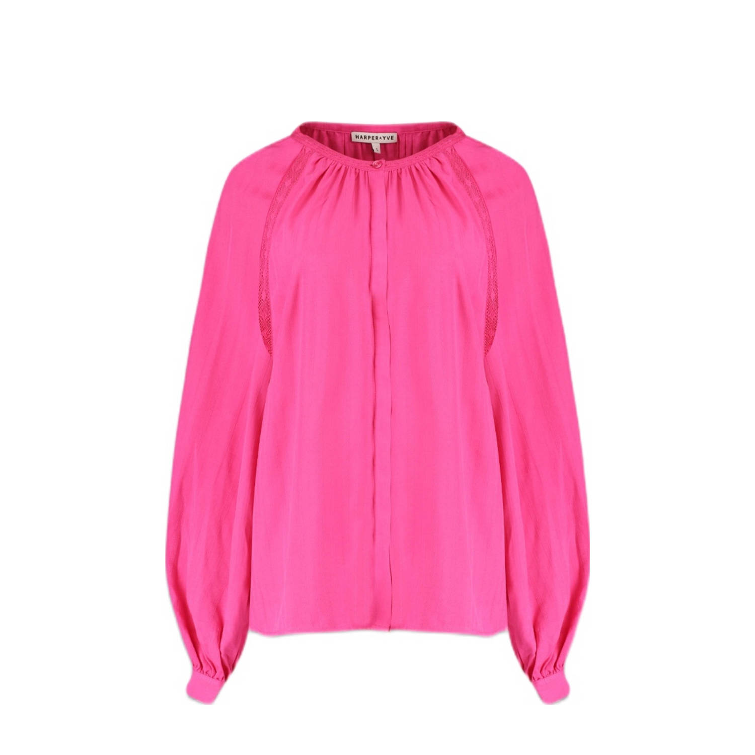 HARPER & YVE Dames Blouses Yanick-ls Roze