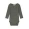 NAME IT BABY wollen romper - groengrijs