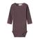 NAME IT BABY wollen romper - bruin