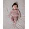 NAME IT BABY wollen romper - roze
