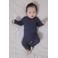 NAME IT BABY baby slim fit broek NBMWANGvan merinowol donkerblauw