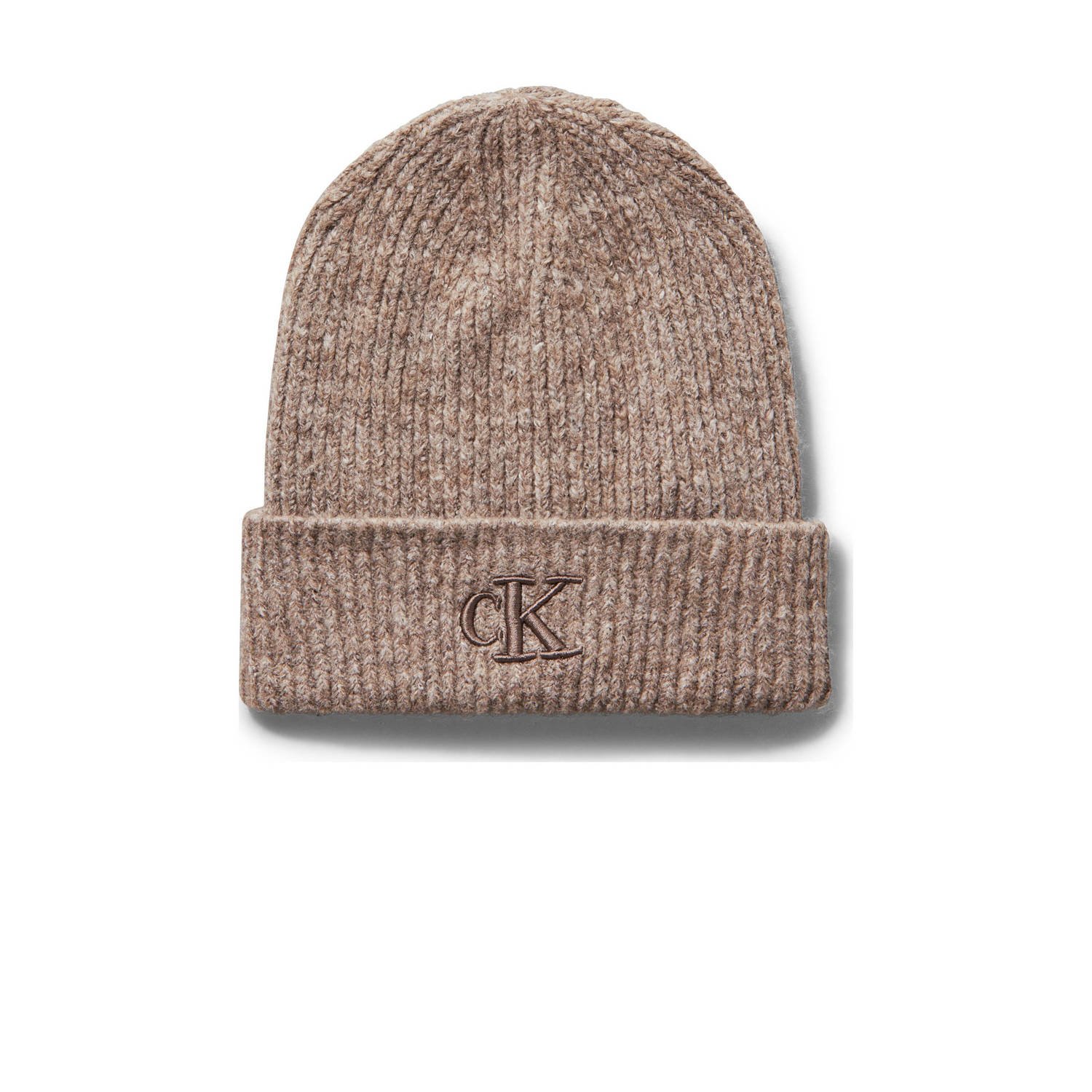 Calvin Klein muts lichtbruin