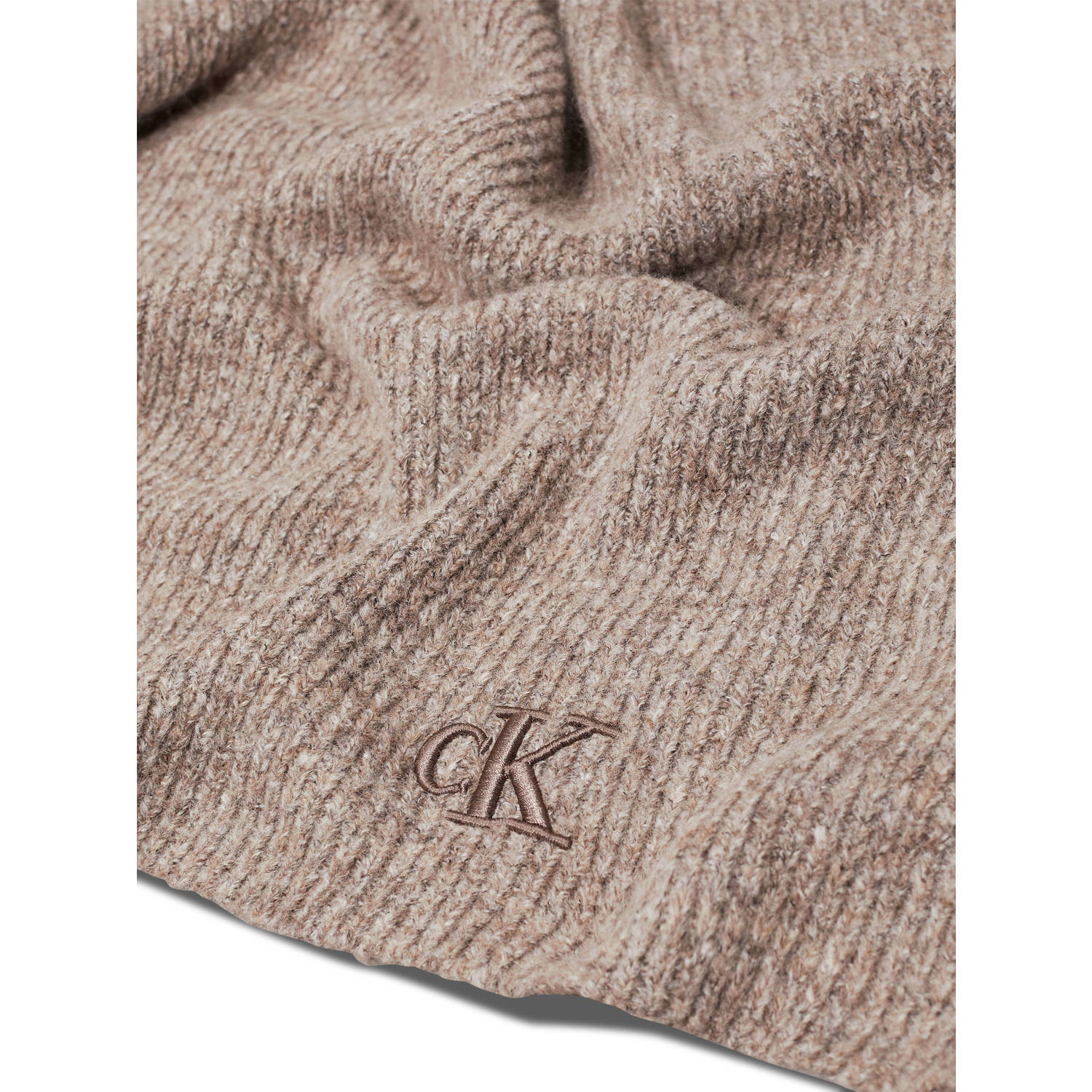 Calvin Klein sjaal lichtbruin
