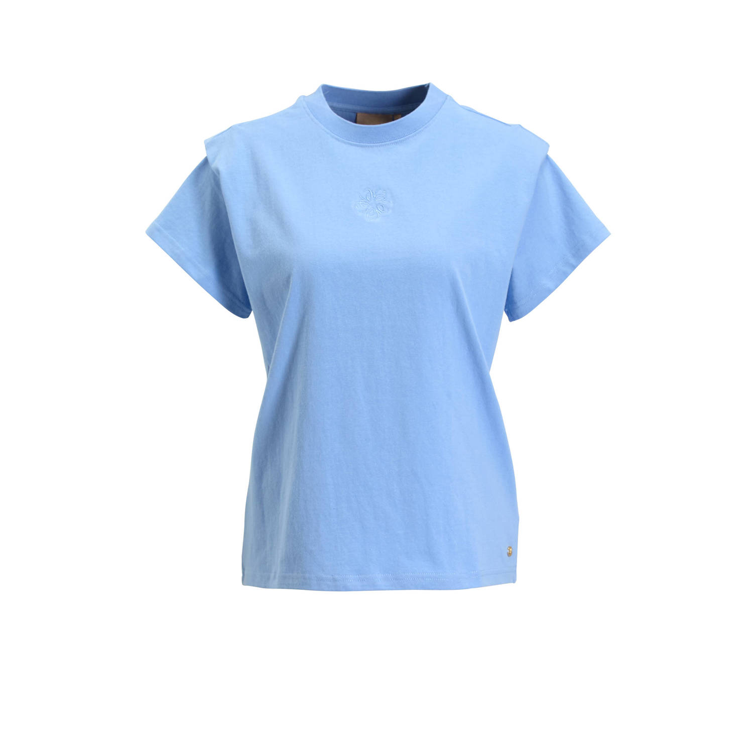 JOSH V T-shirt Vesper lichtblauw
